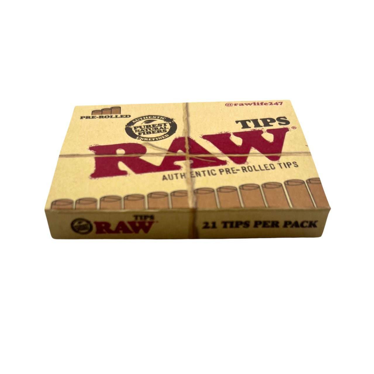 raw pre-rolled tips