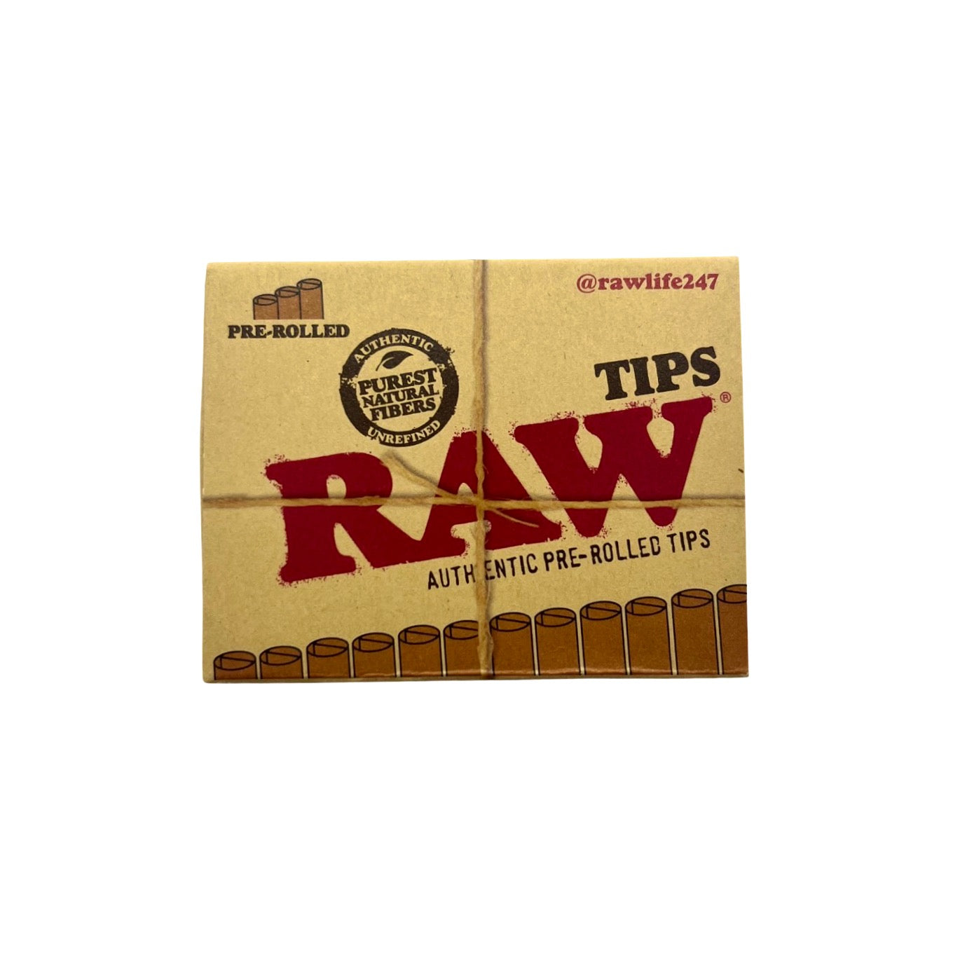 raw pre-rolled tips