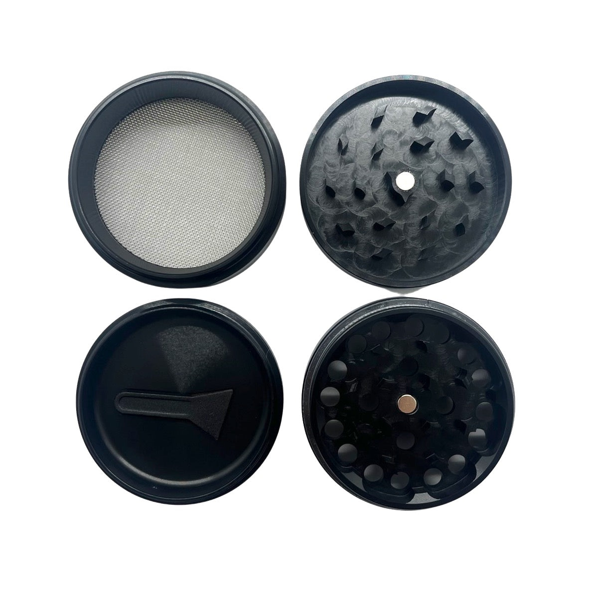 black four piece grinder